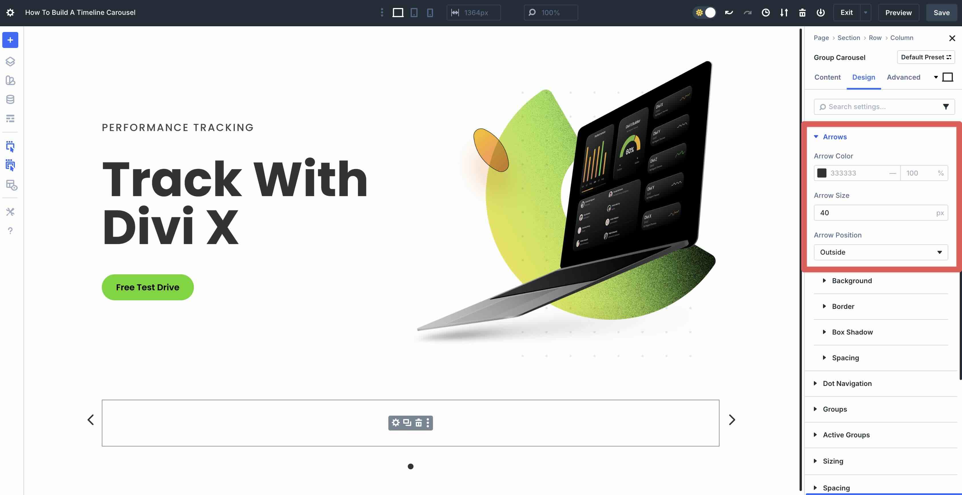 Build A Timeline Carousel With Divi 5