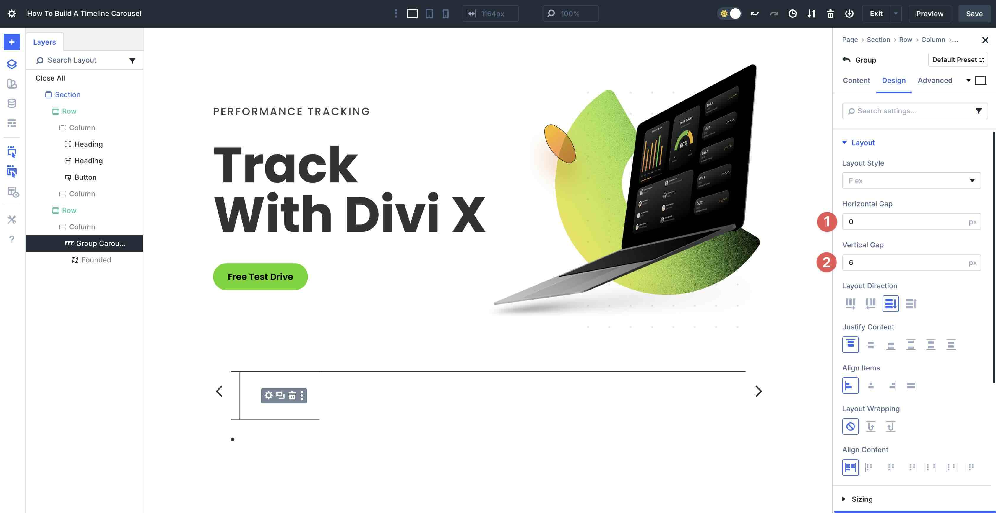 Build A Timeline Carousel With Divi 5