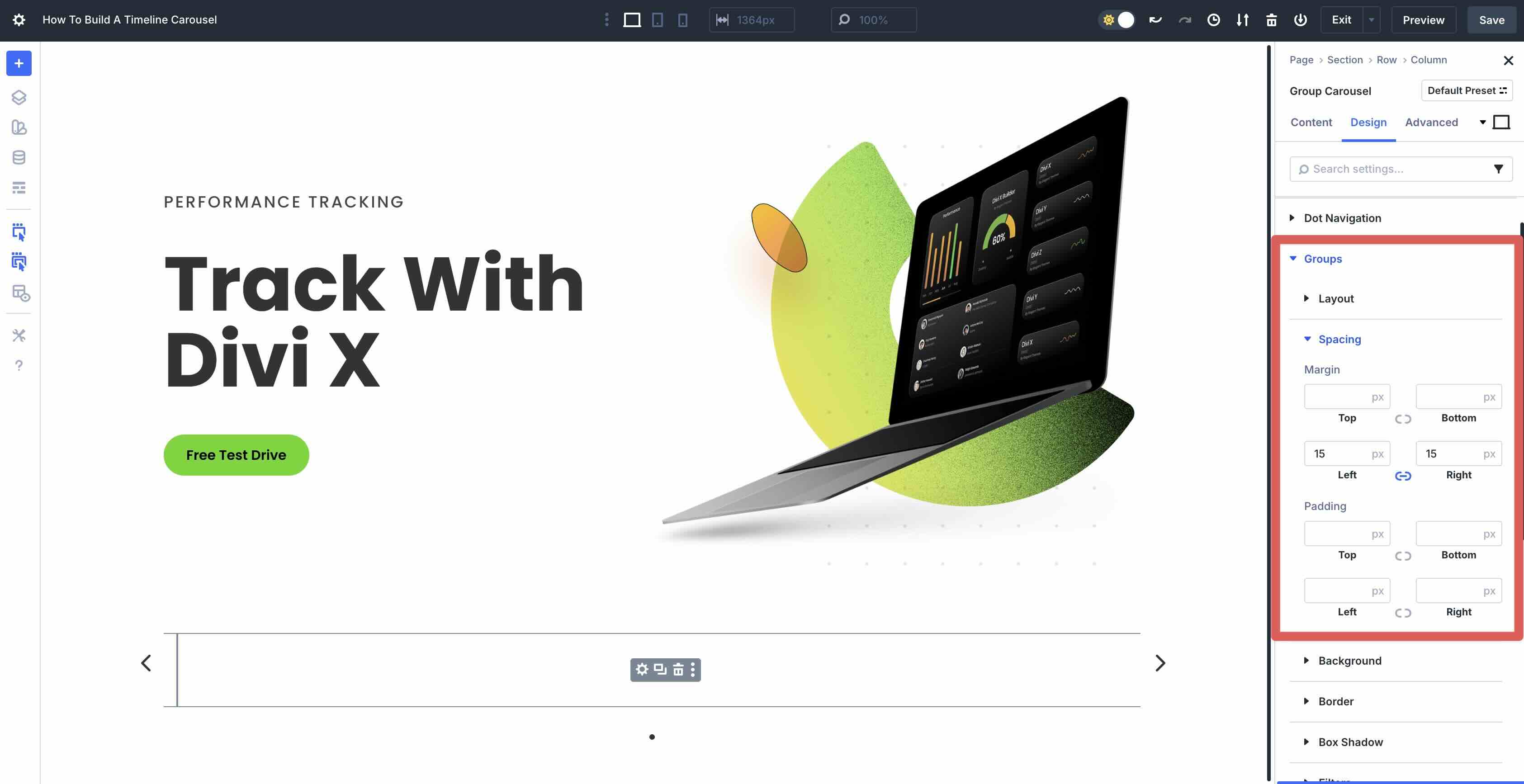 Build A Timeline Carousel With Divi 5