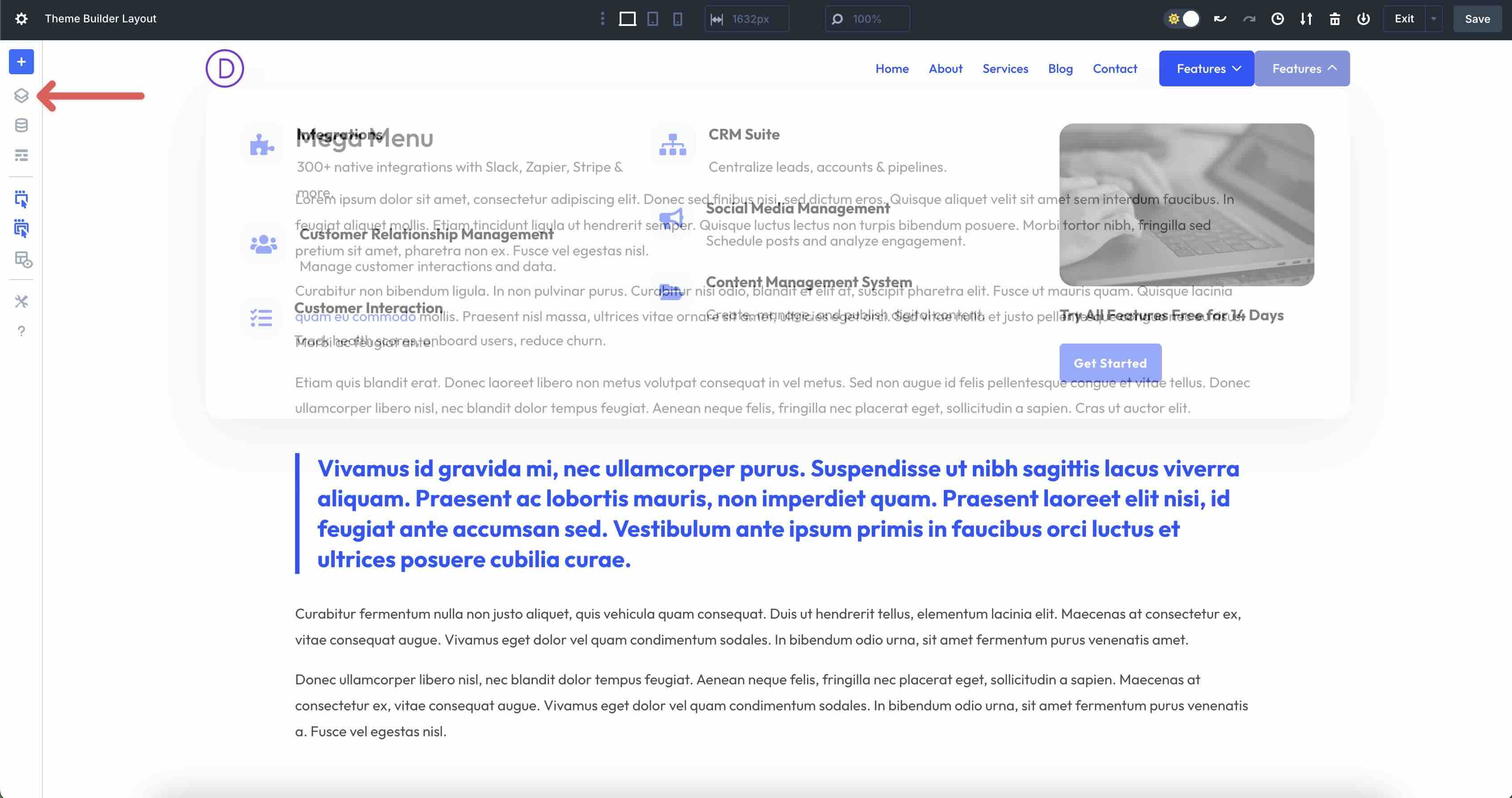 Off Canvas Menus For Divi 5