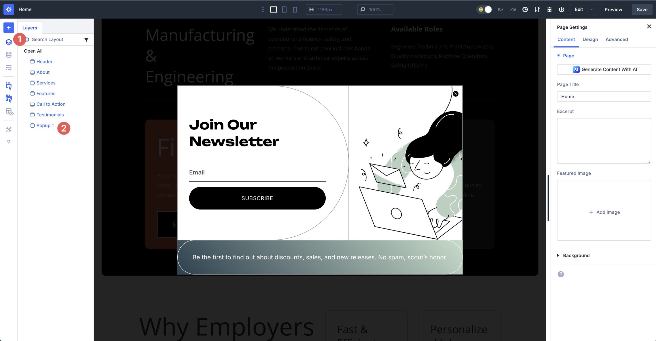 Email Popups for Divi 5