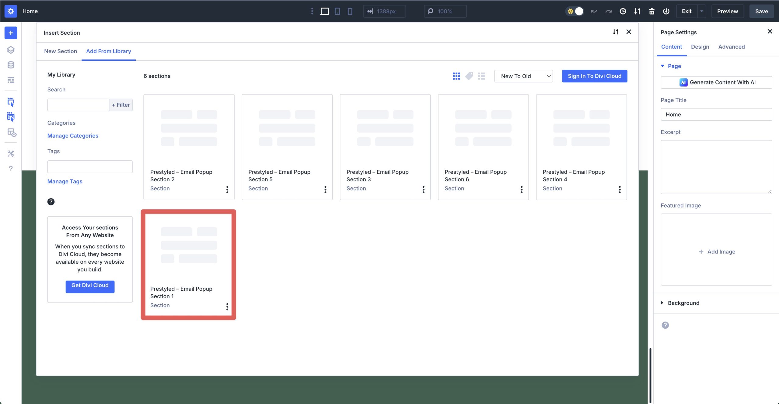 Email Popups for Divi 5