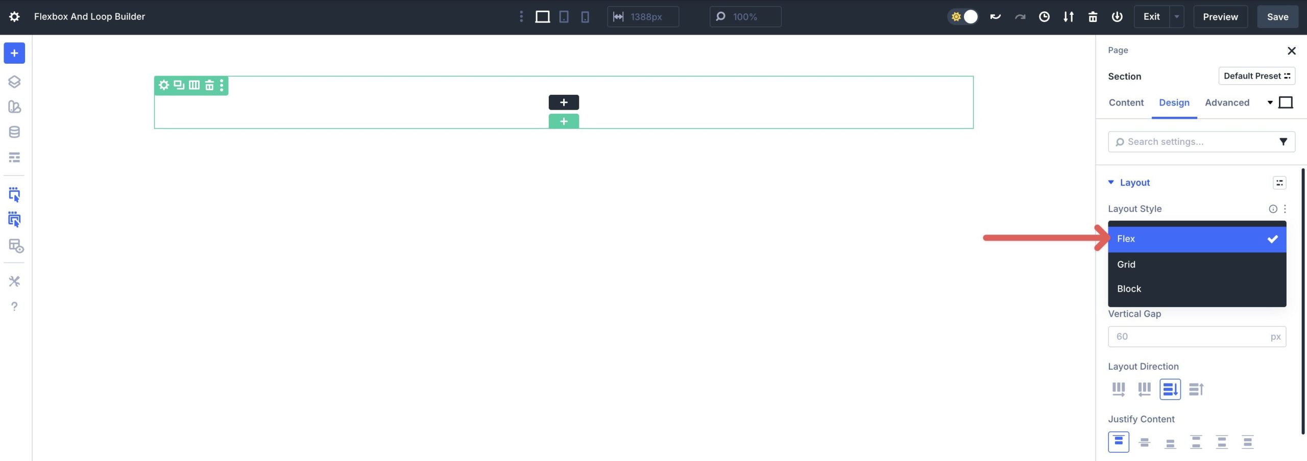 Flexbox & Loop Builder