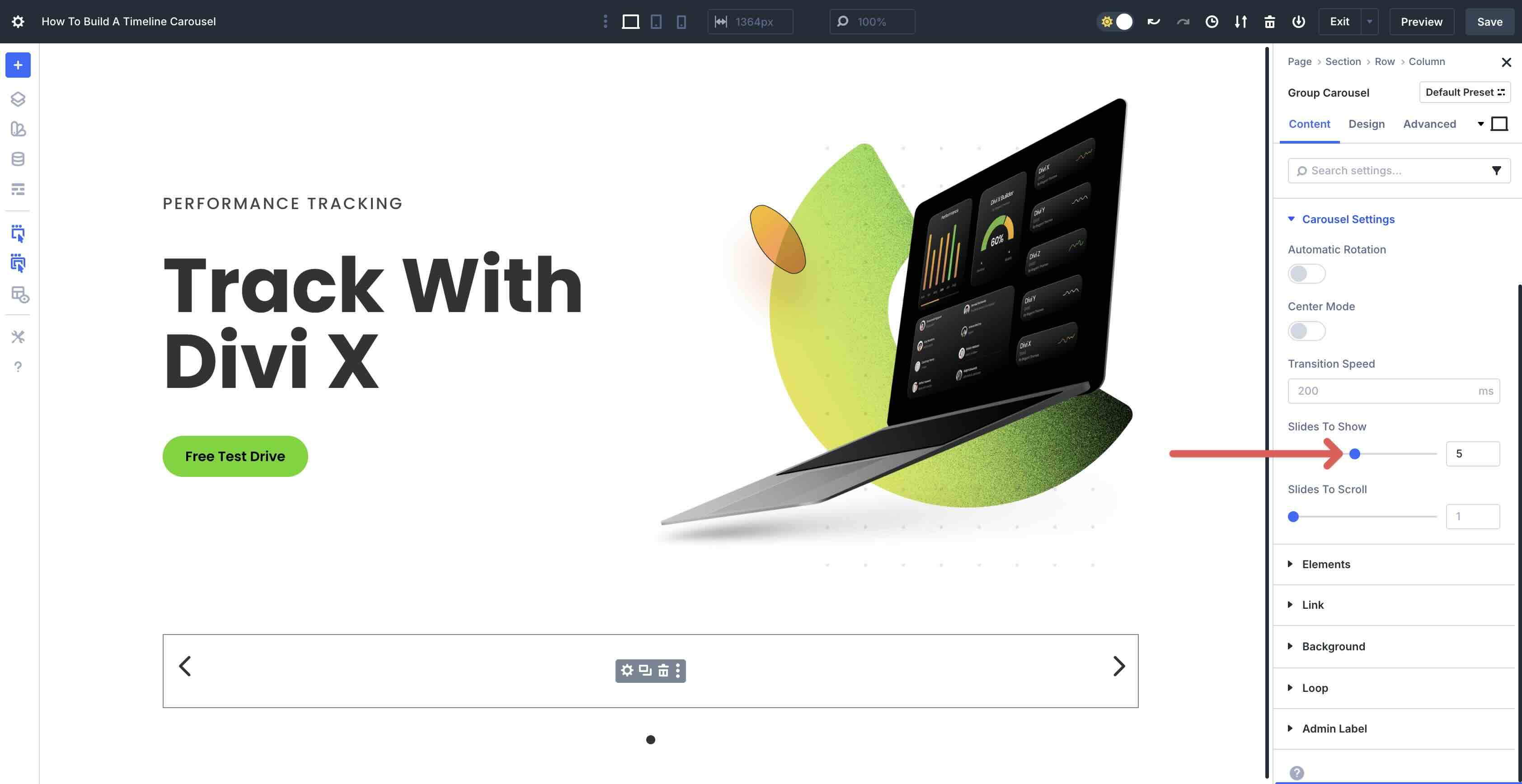 Build A Timeline Carousel With Divi 5