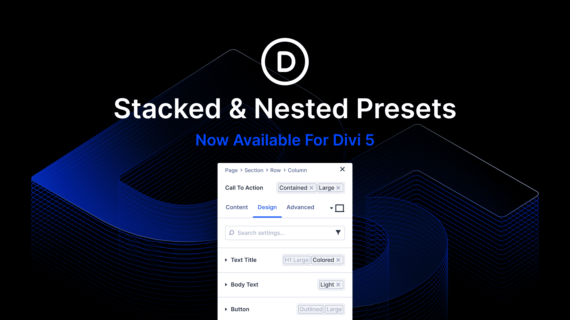 Stacked And Nested Presets For Divi 5