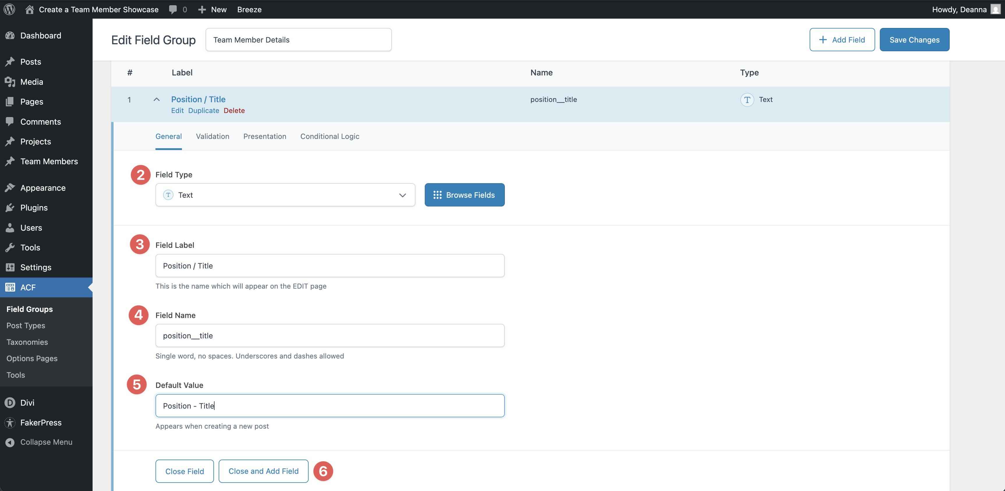 build a team directory using Loop Builder