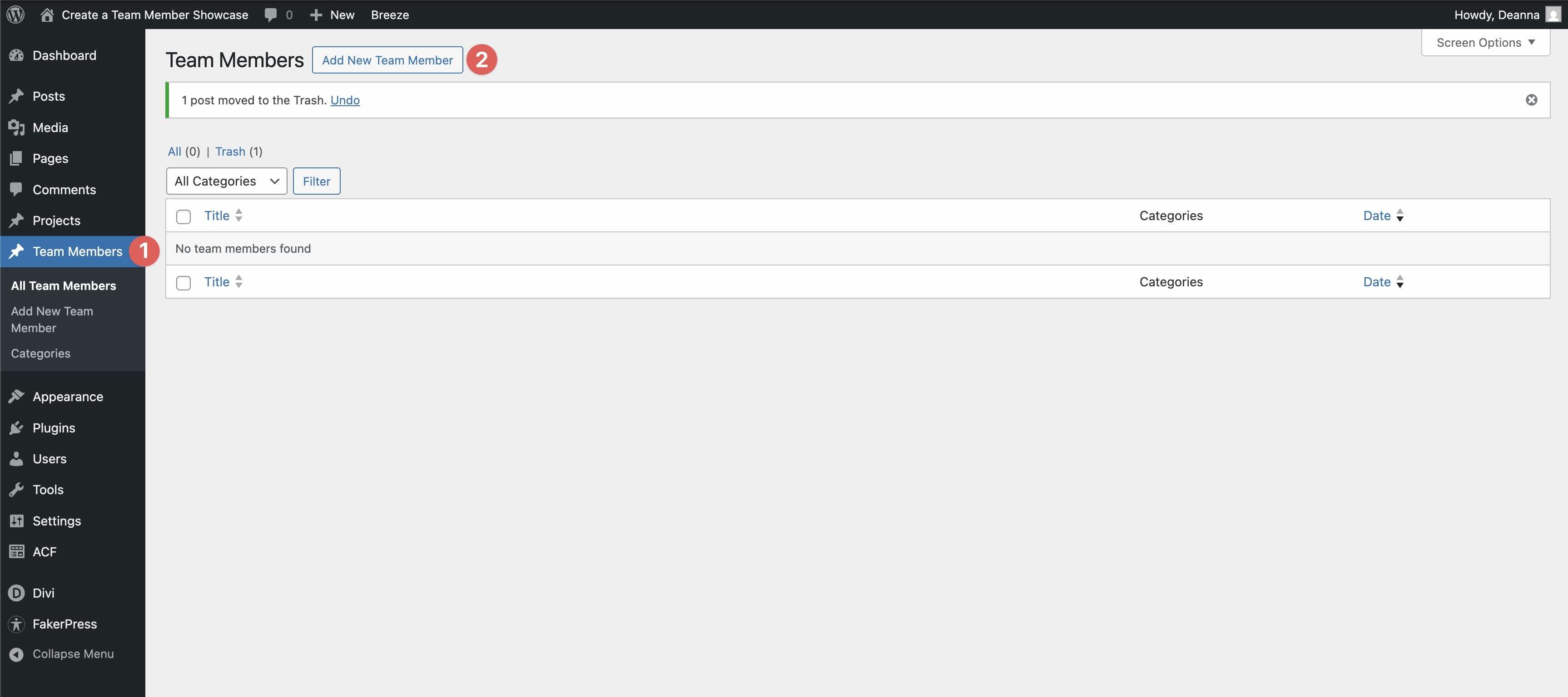 build a team directory using Loop Builder