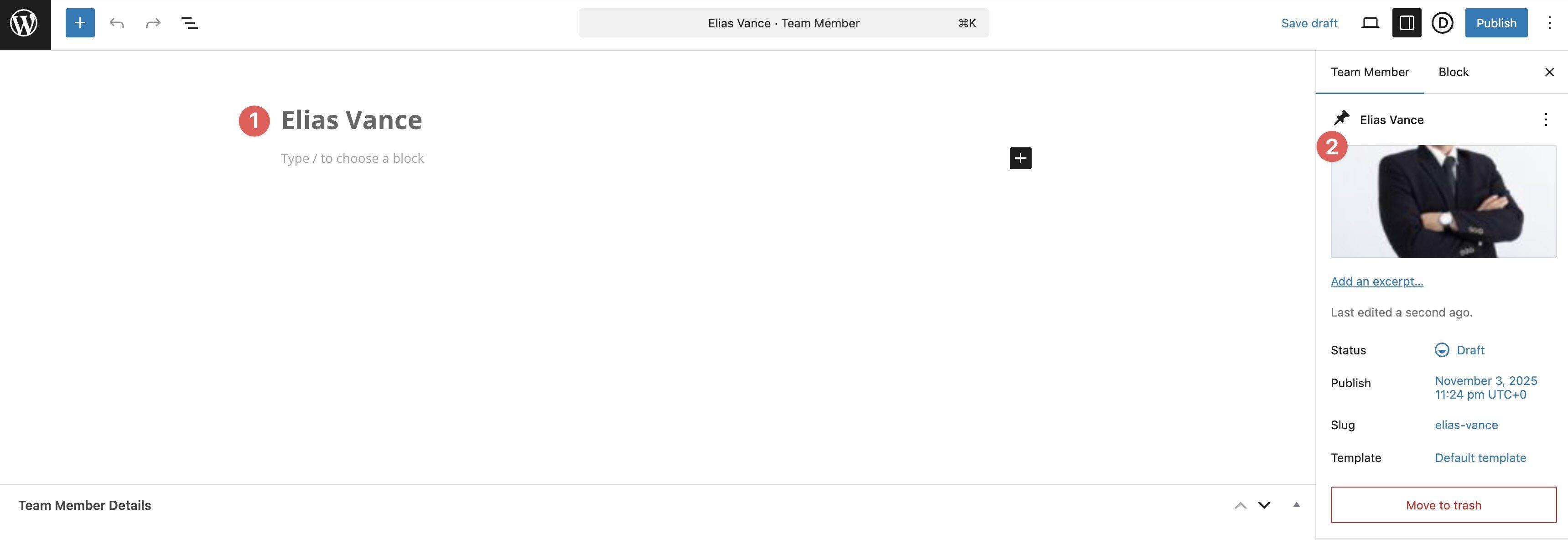build a team directory using Loop Builder