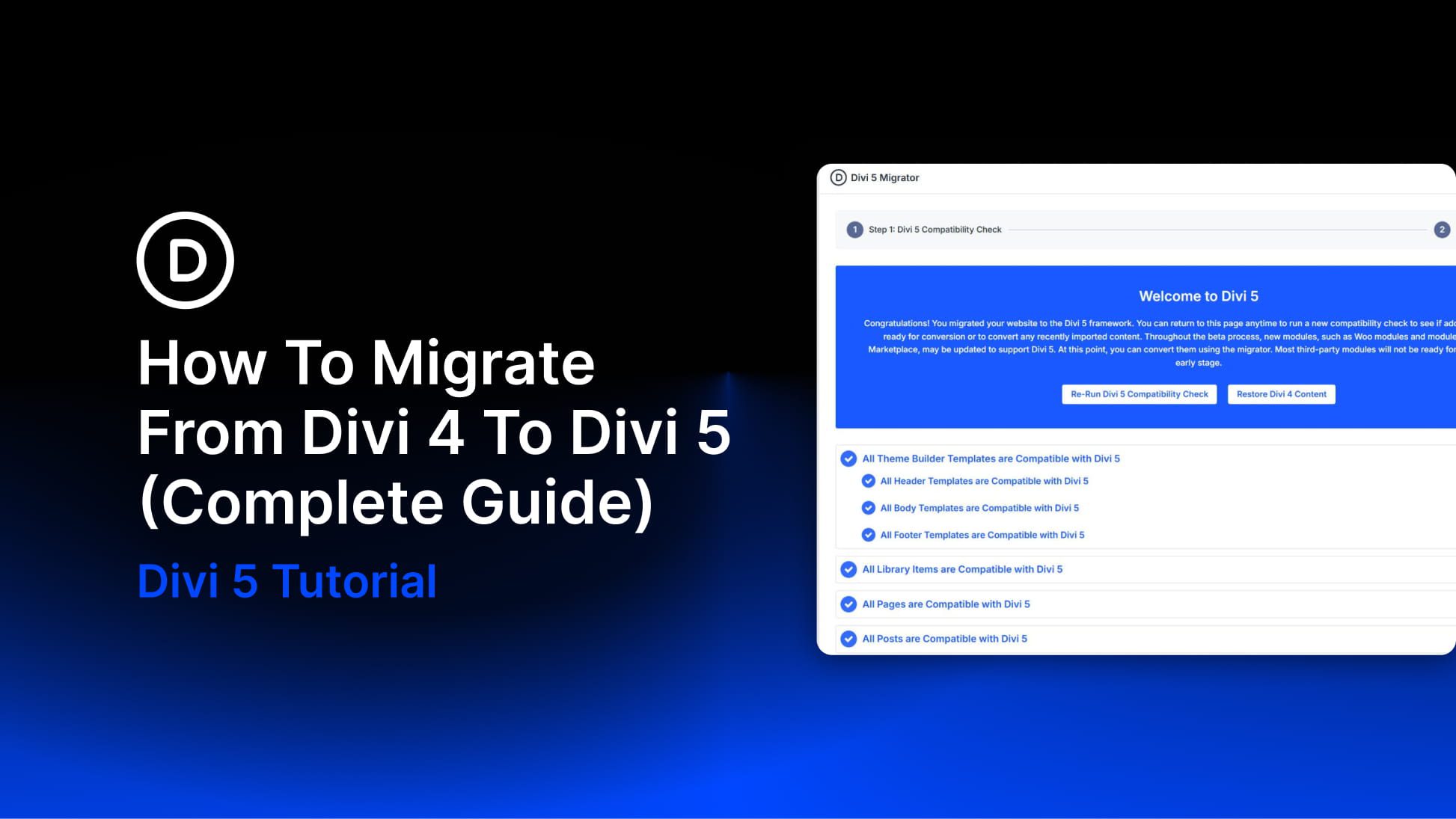 How To Migrate From Divi 4 To Divi 5 (Complete Guide)