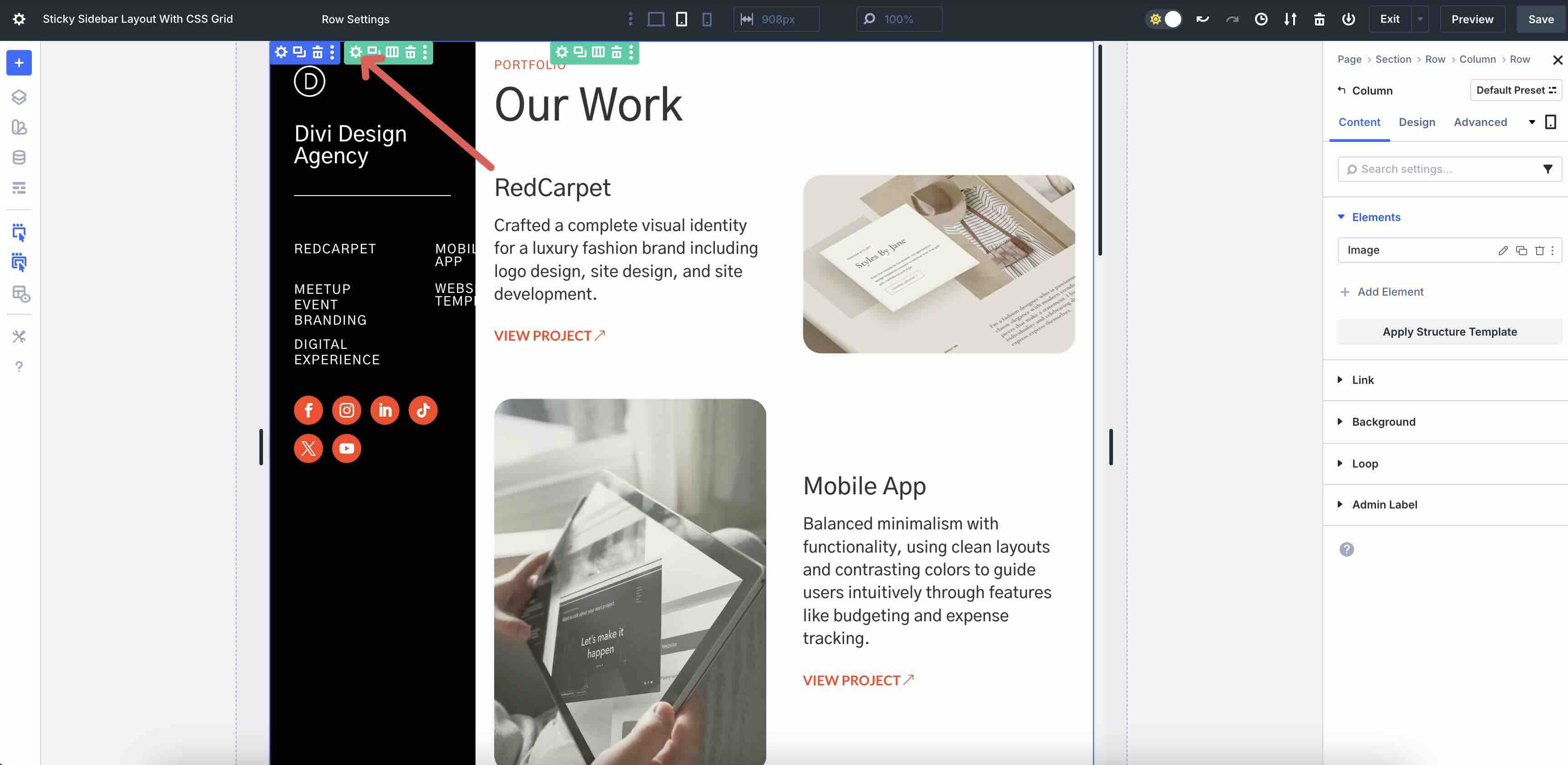 Sticky Sidebar Layout With CSS Grid