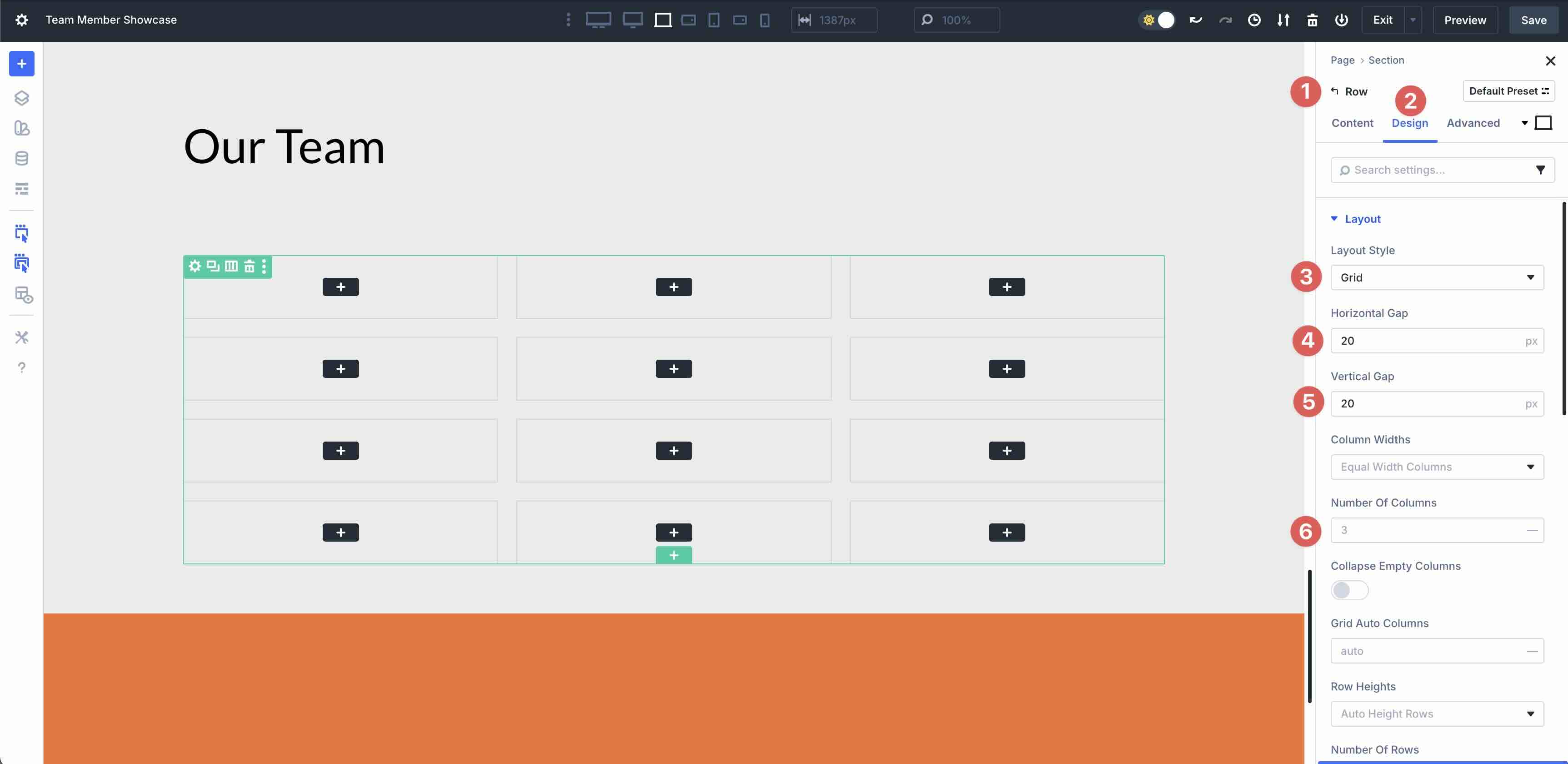 build a team directory using Loop Builder