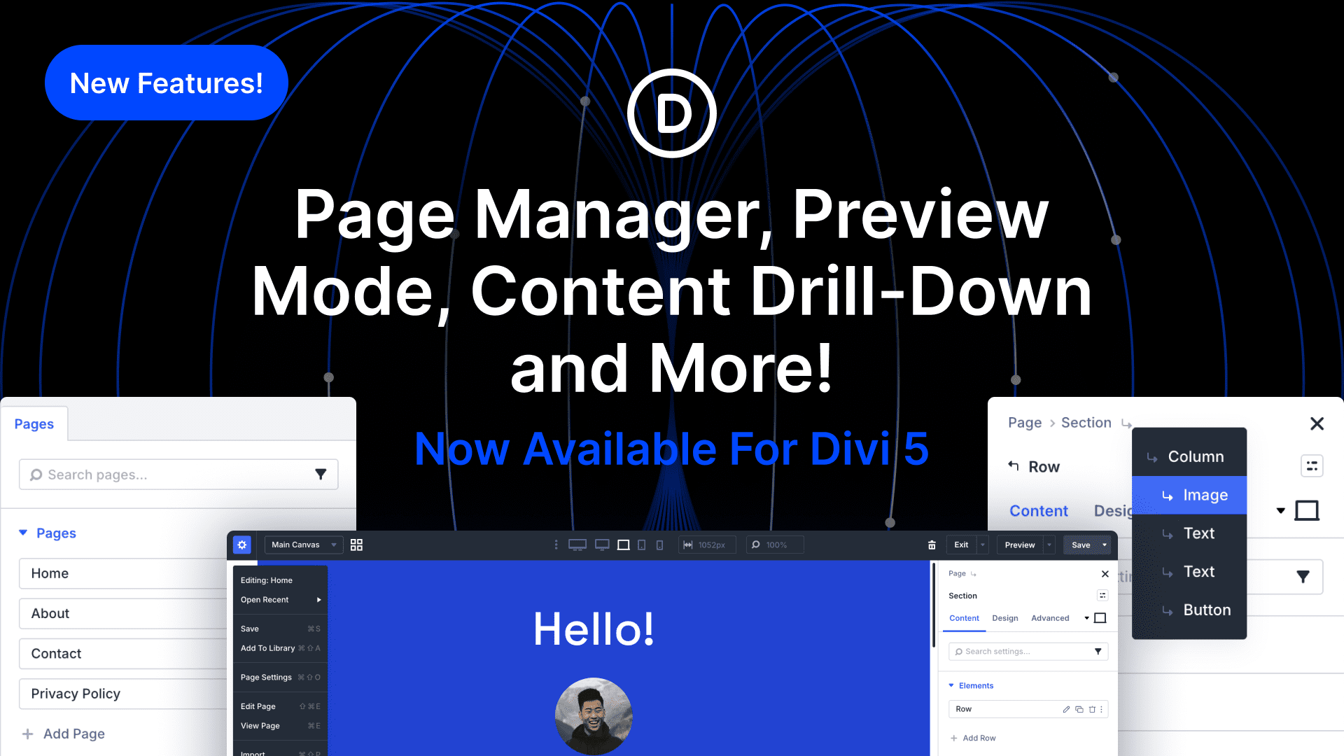 Page Manager, Preview Mode, Content Drill Down, and More!