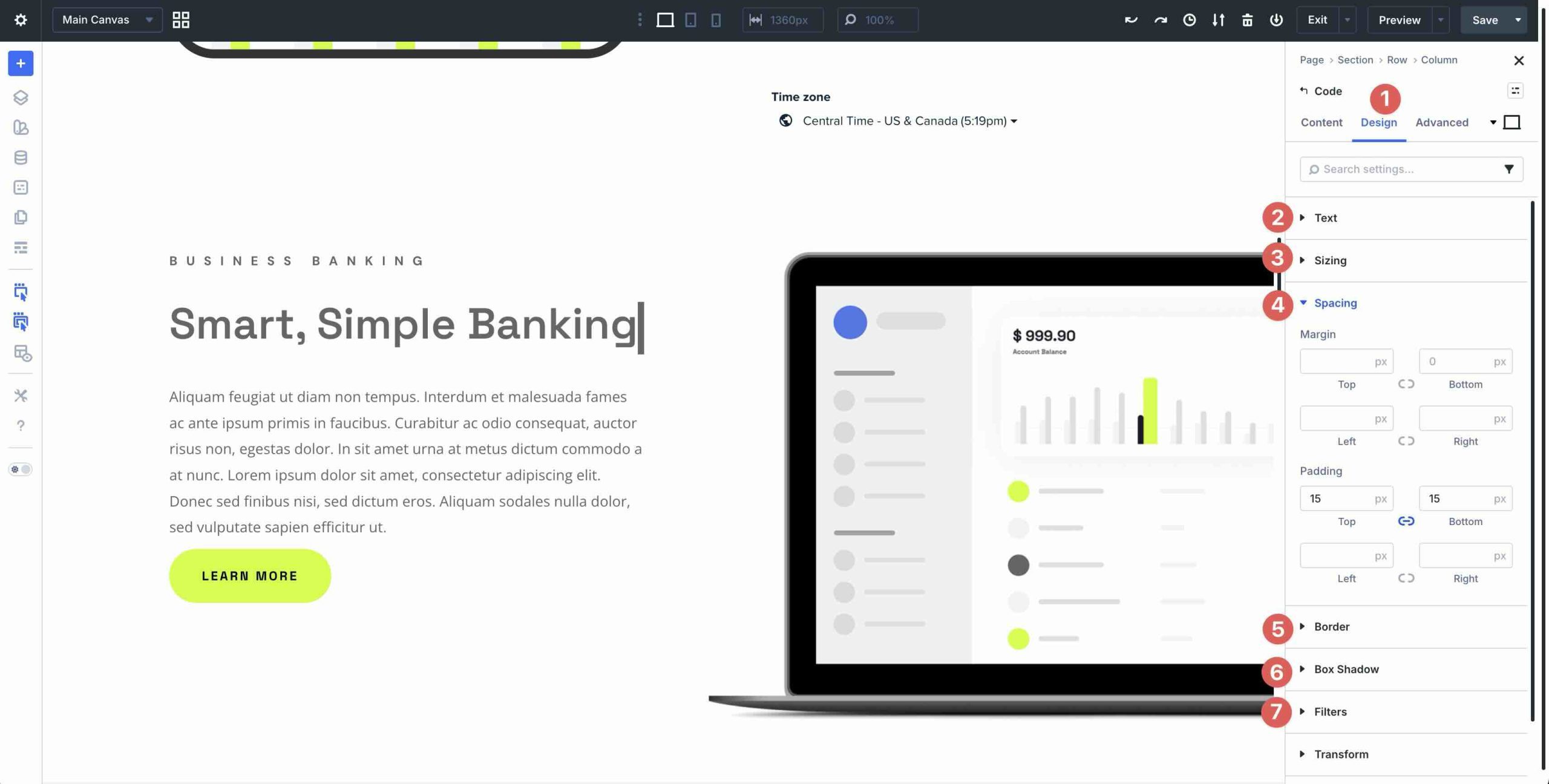 Code module styling options in Divi 5