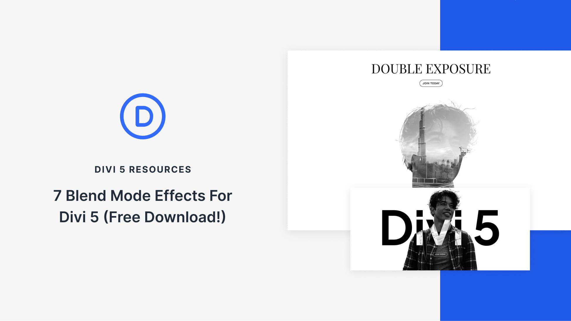 7 Blend Mode Effects For Divi 5 (Free Download!)