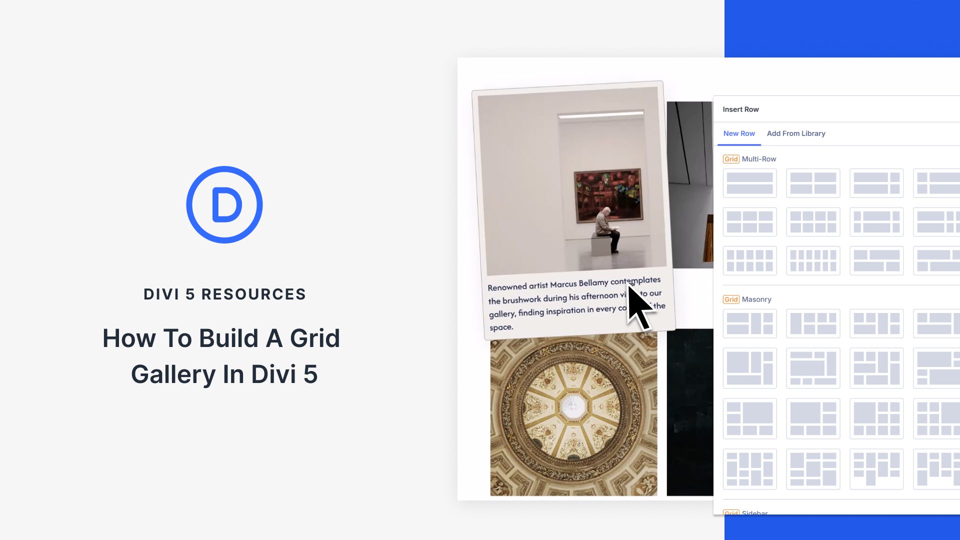 How To Build A Grid Gallery In Divi 5
