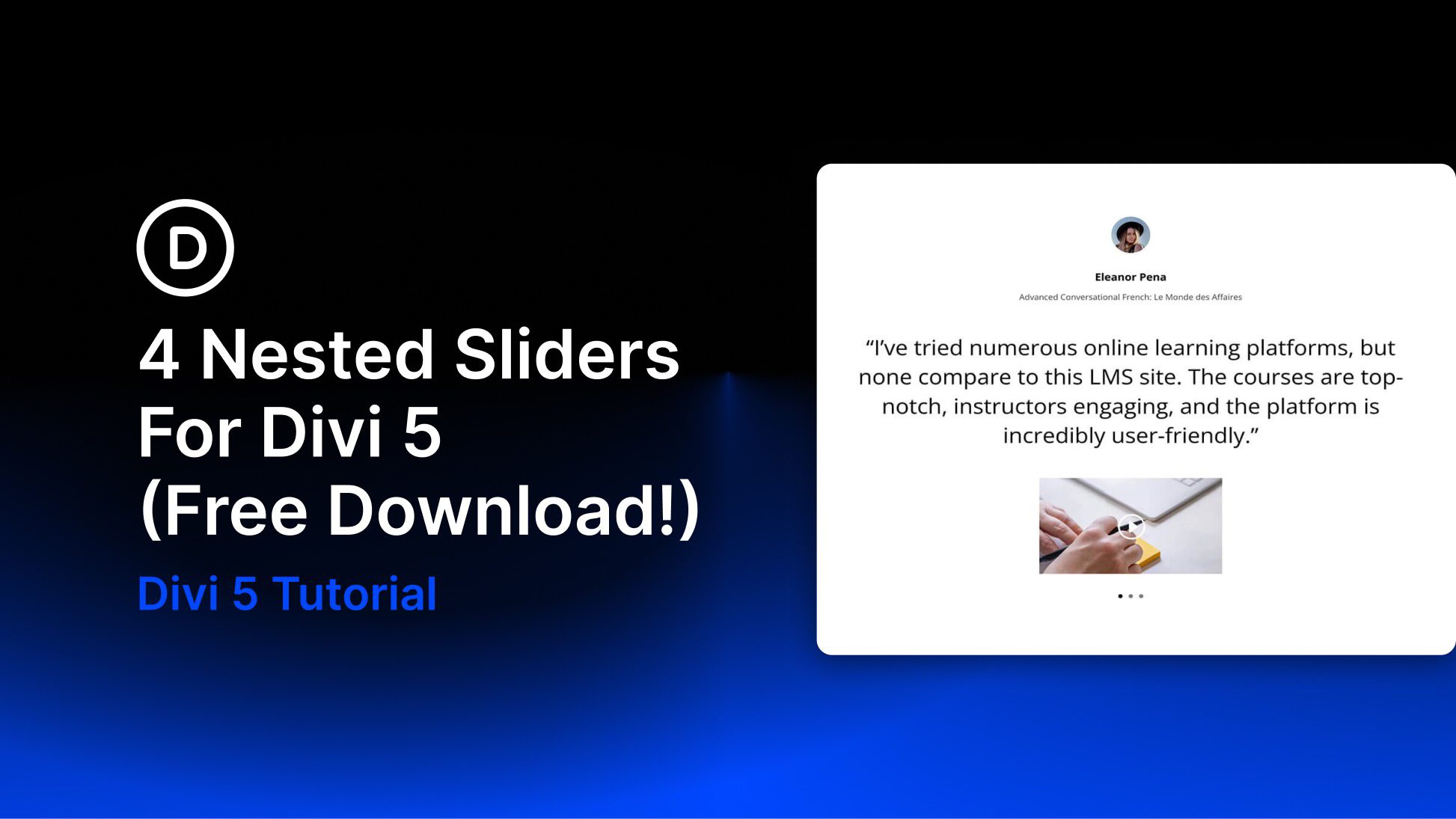 4 Nested Sliders For Divi 5 (Free Download!)