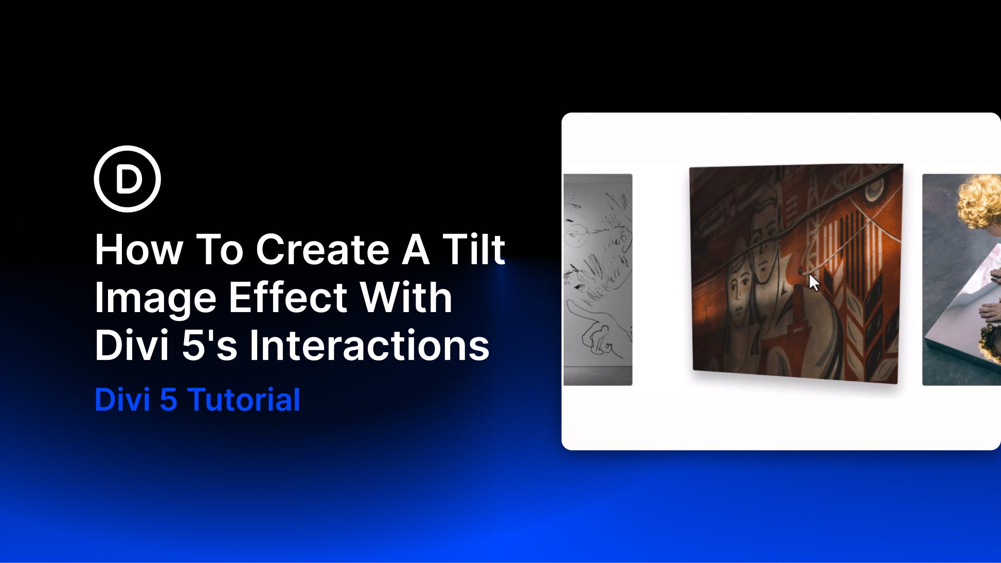 How To Create A Tilt Image Effect With Divi 5’s Interactions