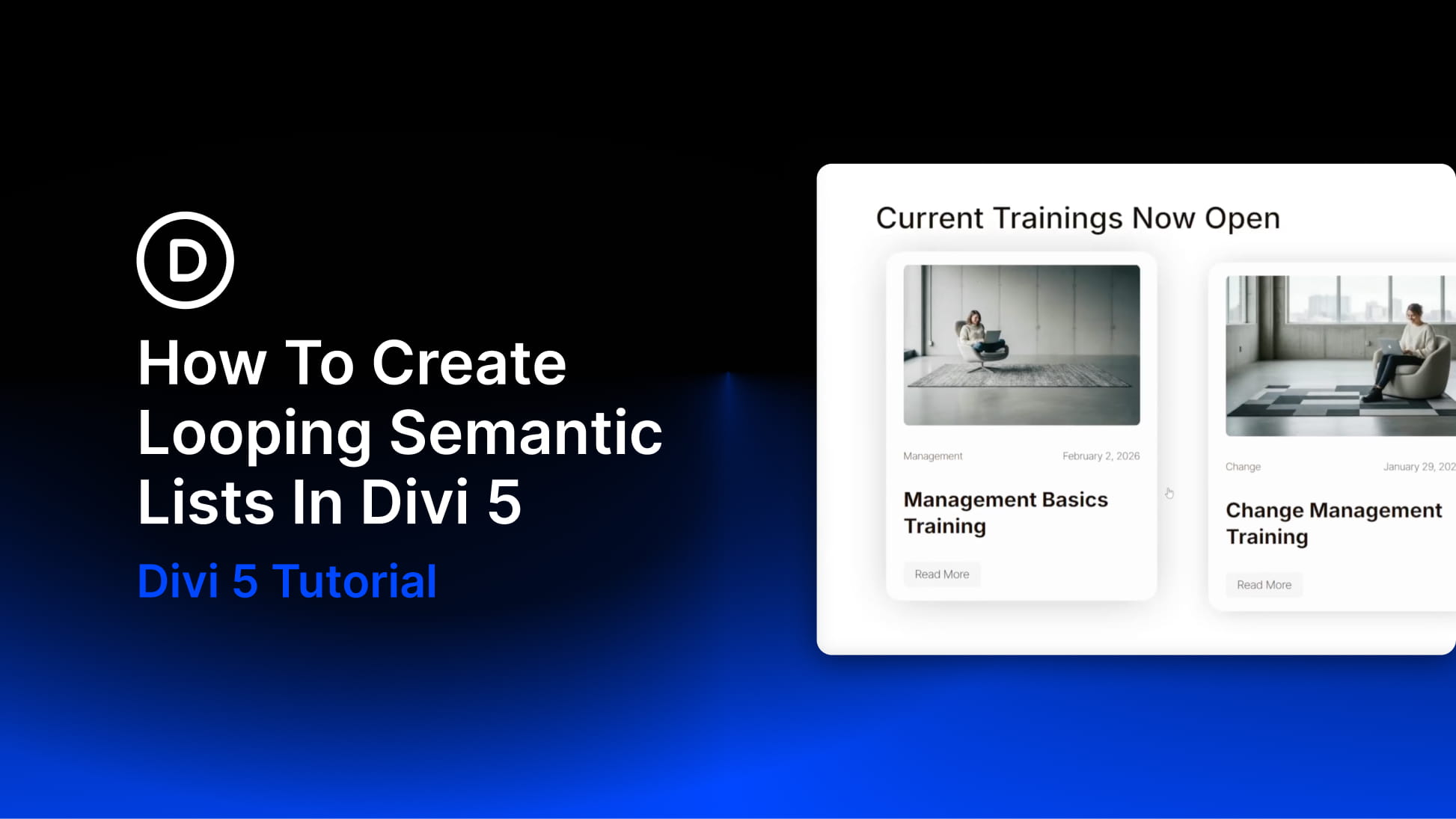 How To Create Looping Semantic Lists In Divi 5