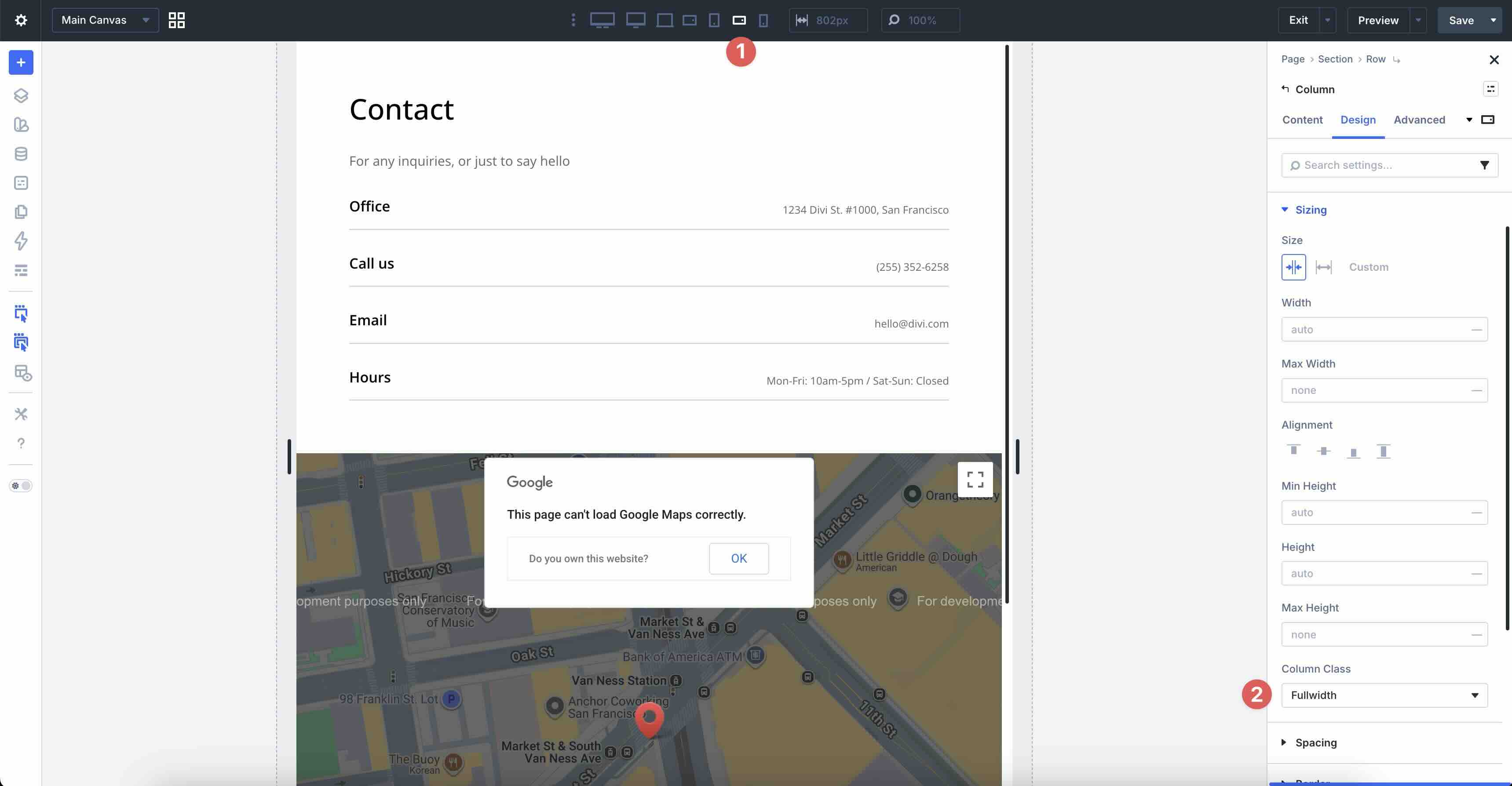 fullwidth columns in flexbox