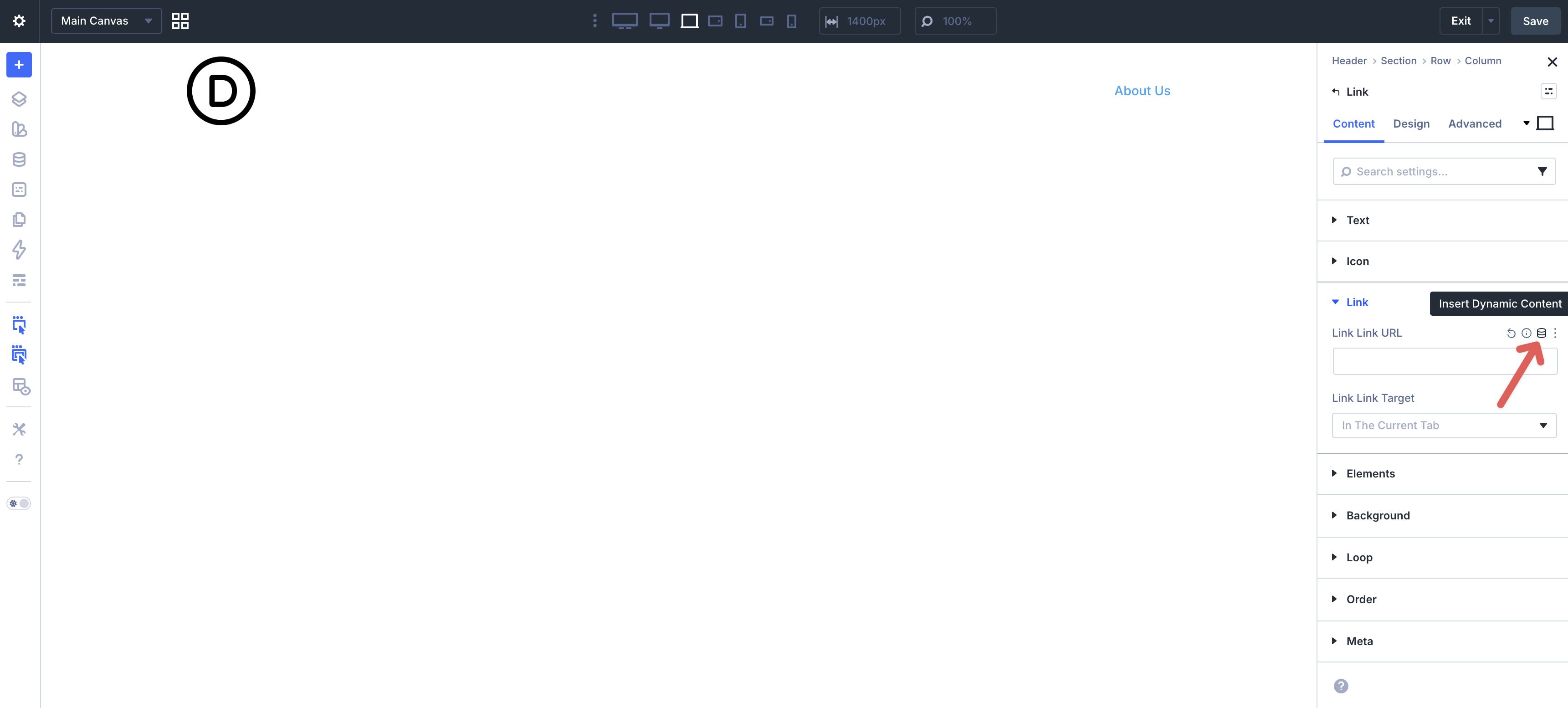 dynamic content in Divi 5