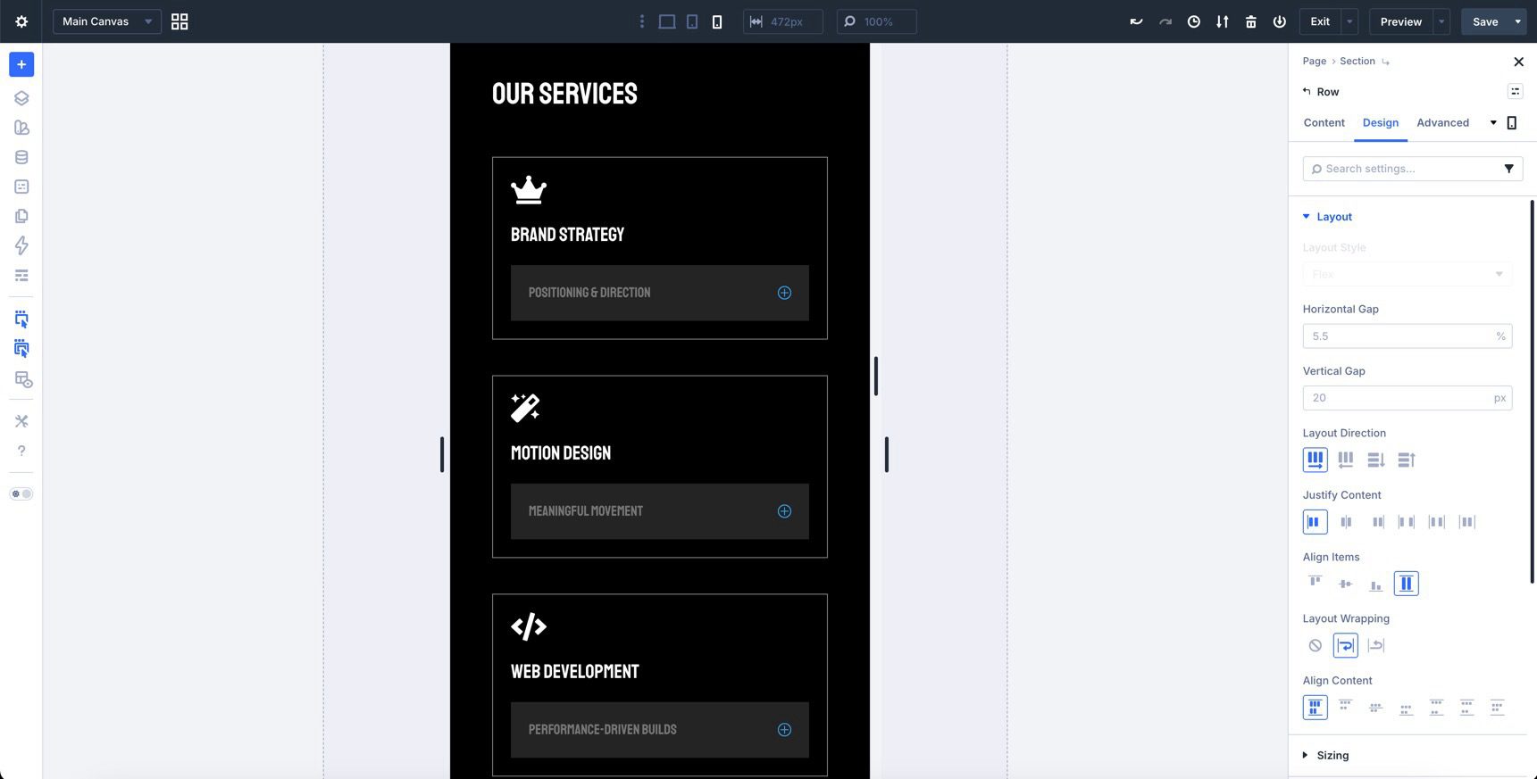Large List Sections For Divi 5