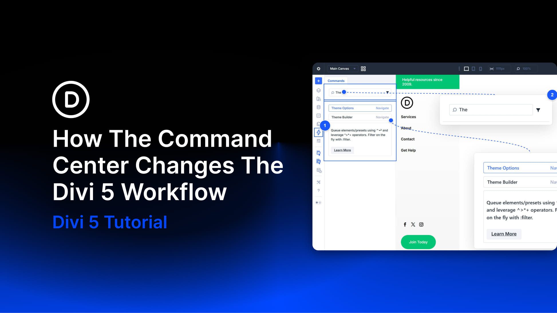 How The Command Center Changes The Divi 5 Workflow