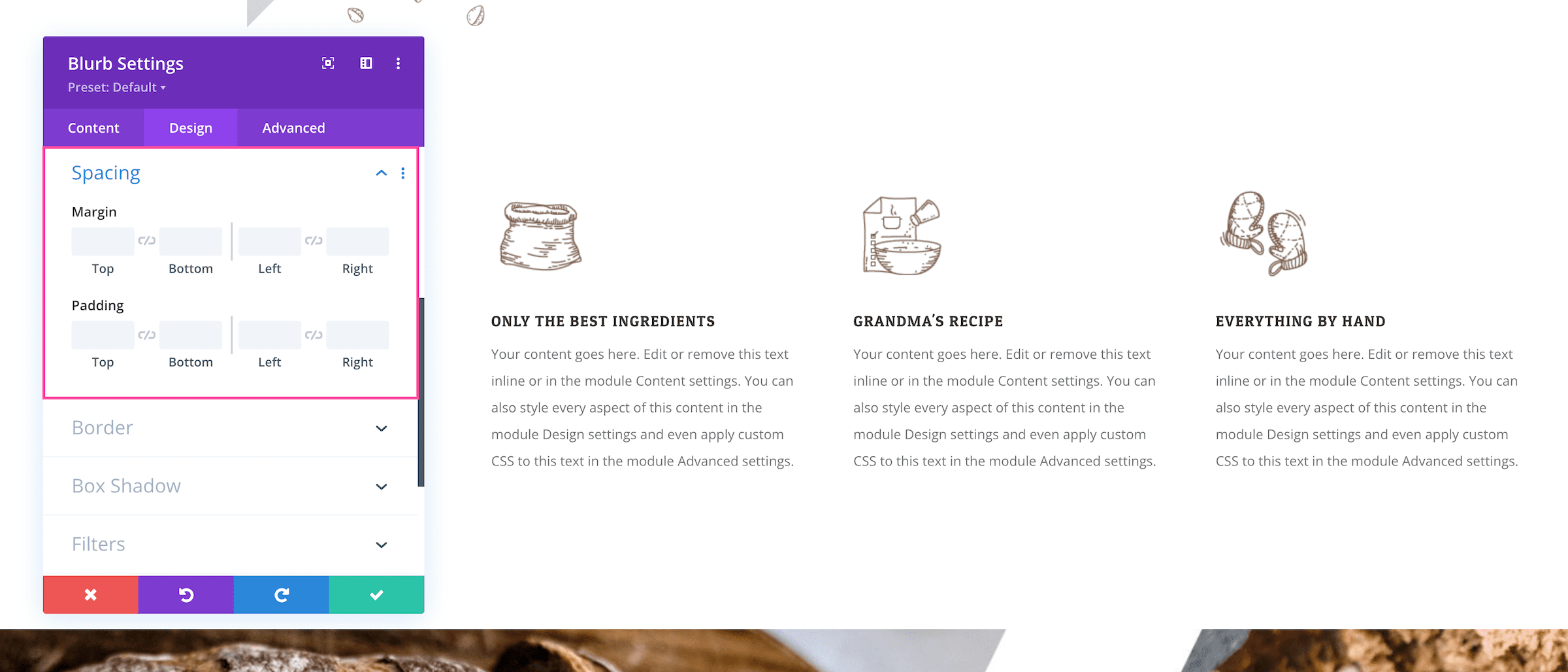 How to use the Divi Blurb Module