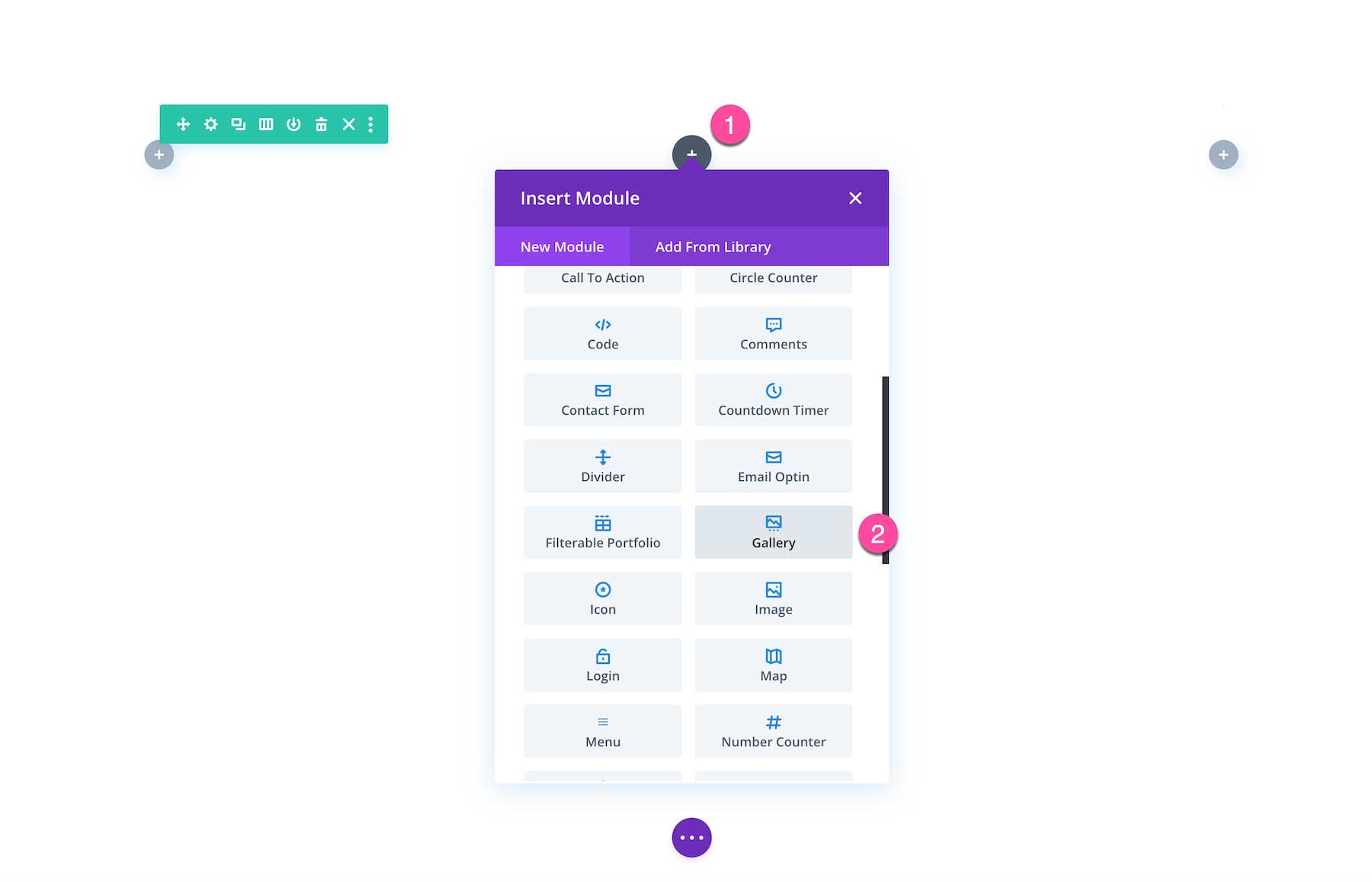 How to add the Divi Gallery Module
