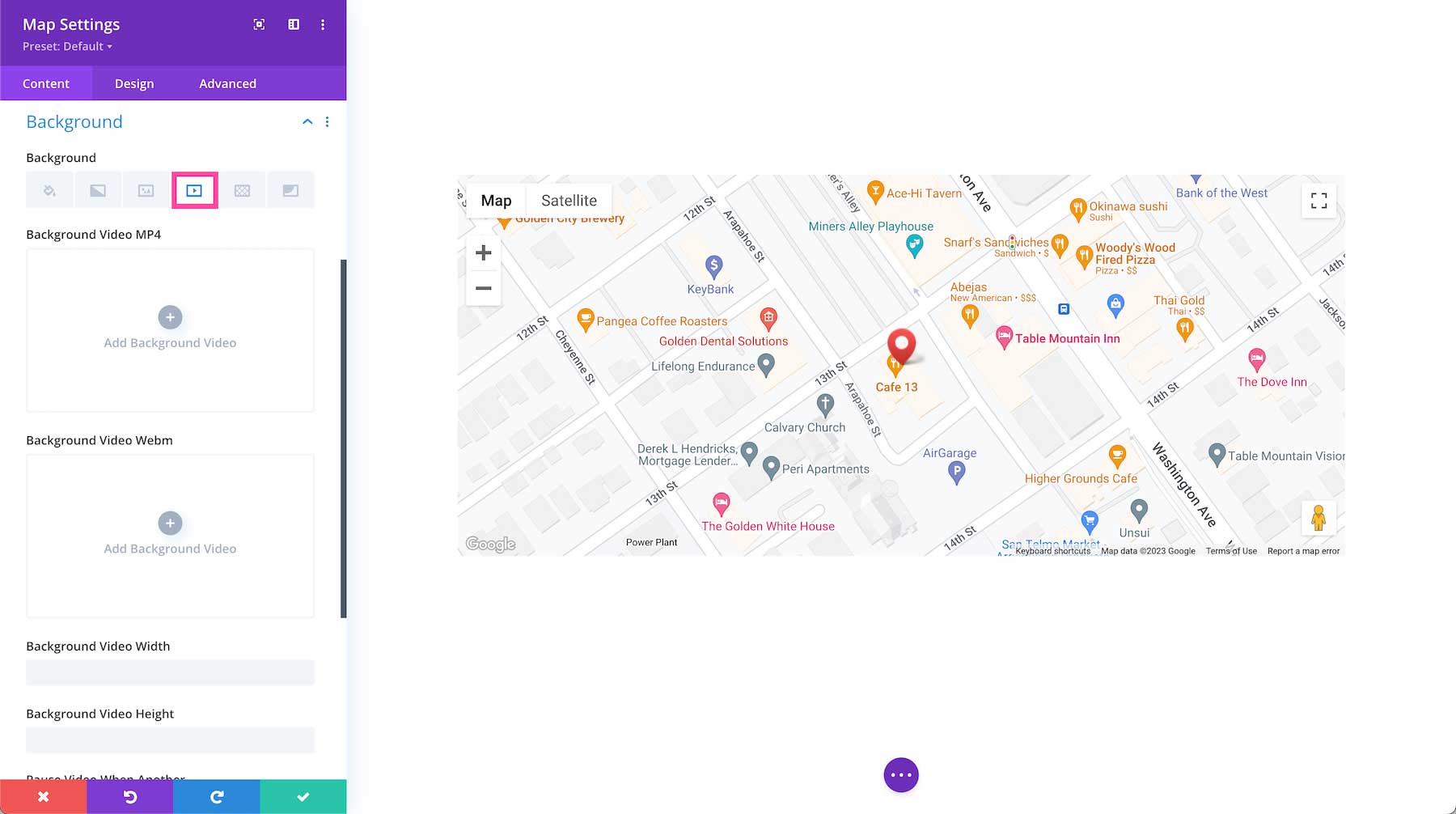 How to add a background