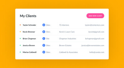 Divi Dash Client Manager