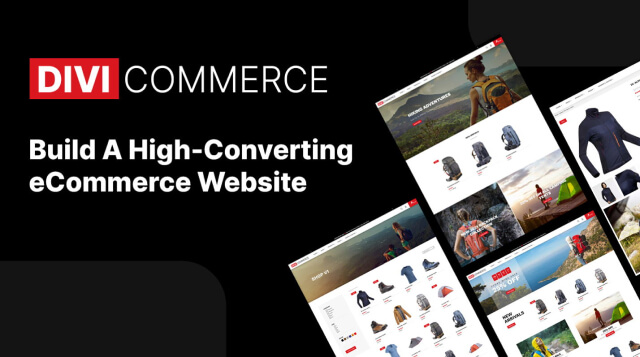 Divi Marketplace Item - Divi Commerce
