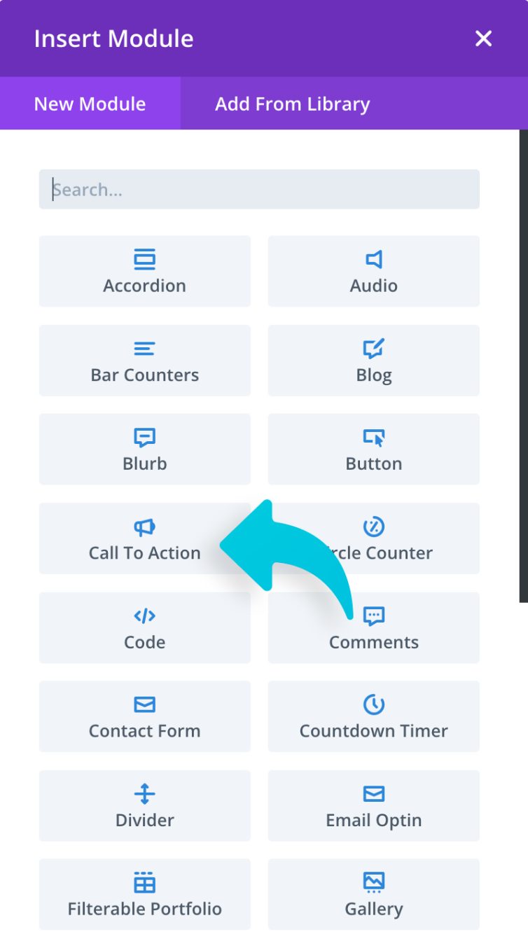 Call To Action Screenshot 1