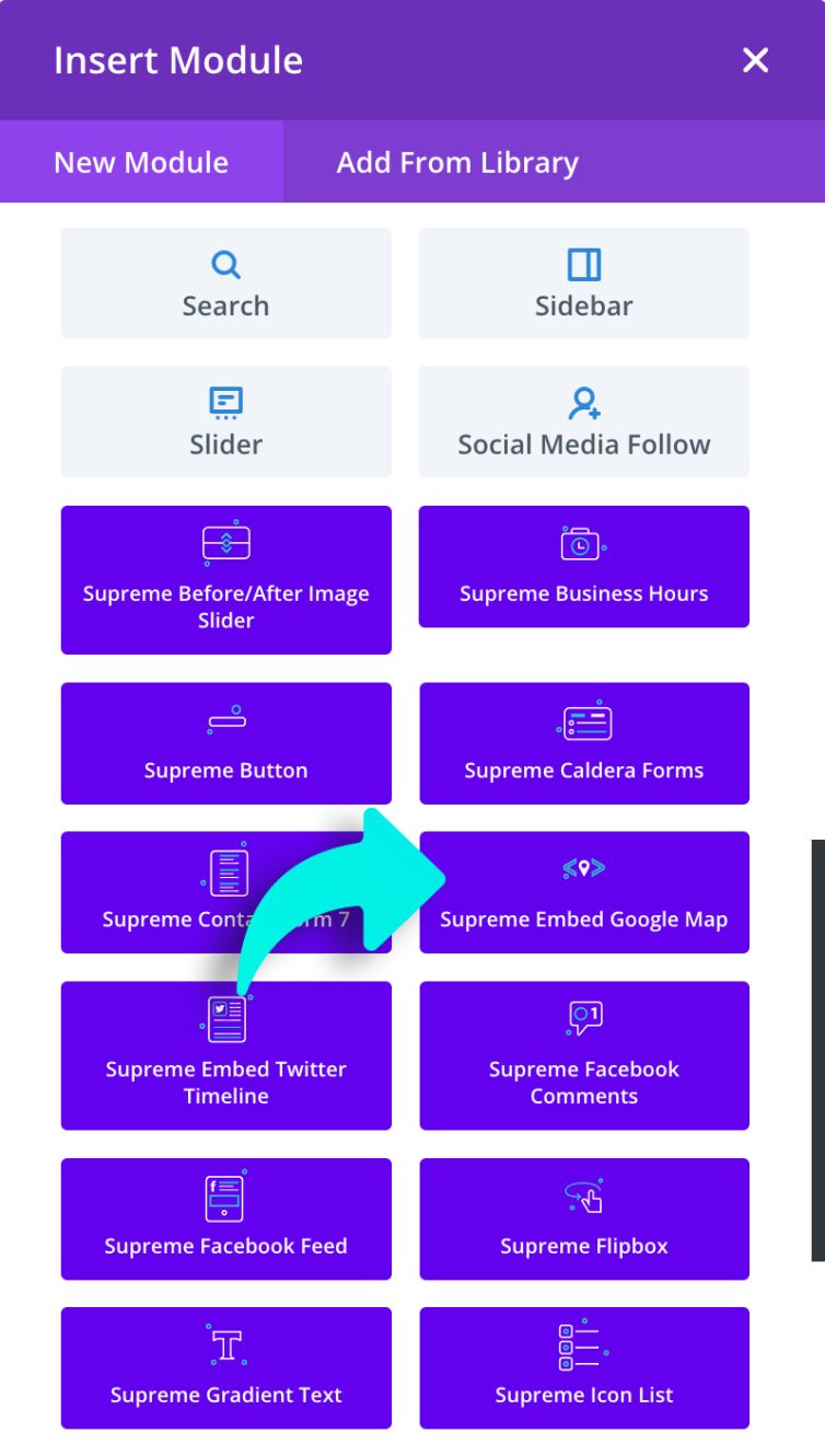 Embed Google Maps Screenshot 1