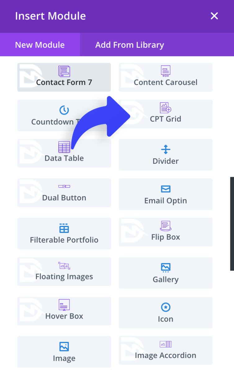 Post Types Grid Screenshot 1