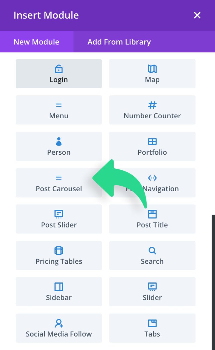 Post Carousel Screenshot 1