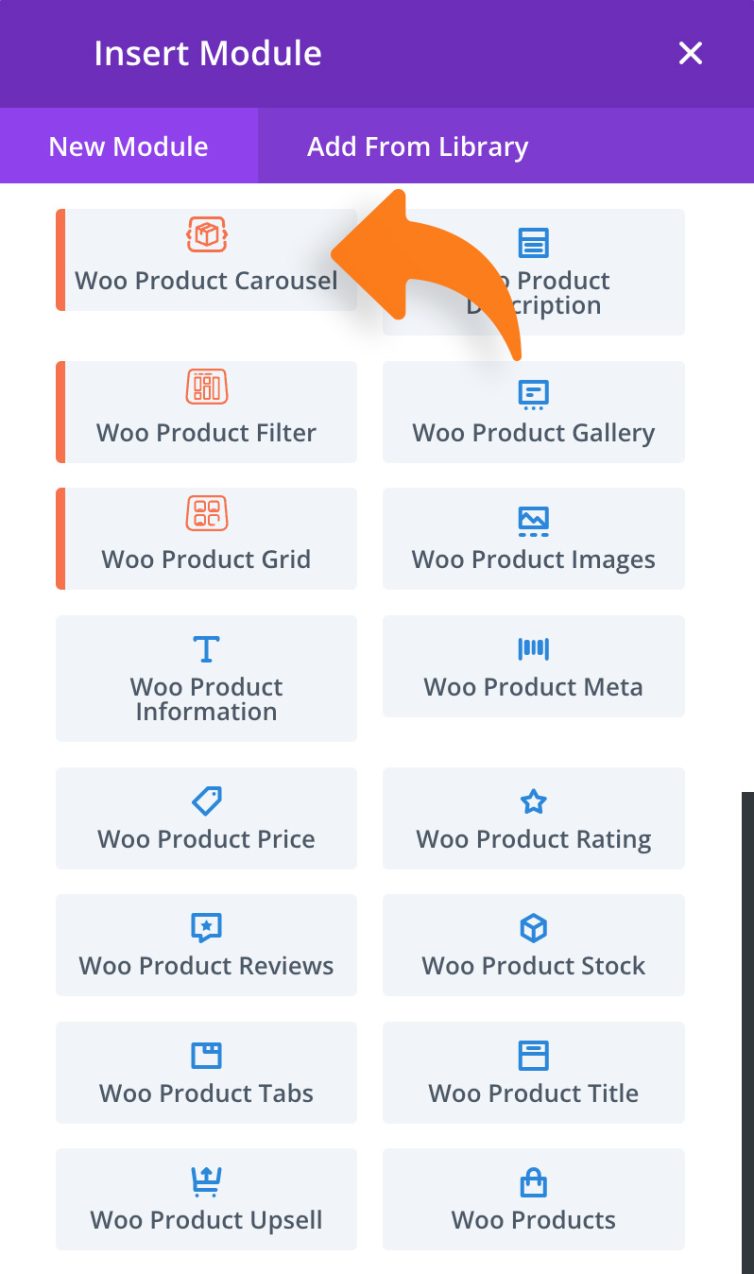 Product Carousel Screenshot 1