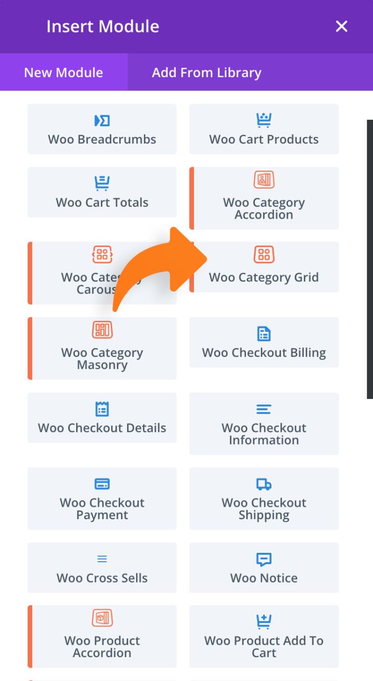 Product Category Grid Screenshot 1