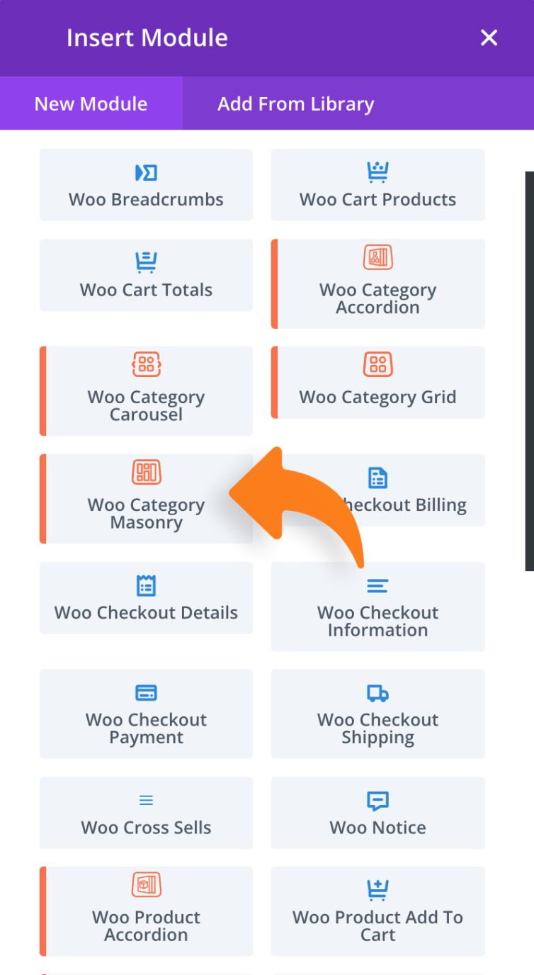 Product Category Masonry Screenshot 1