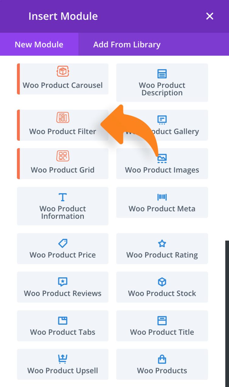 Product Filter Screenshot 1
